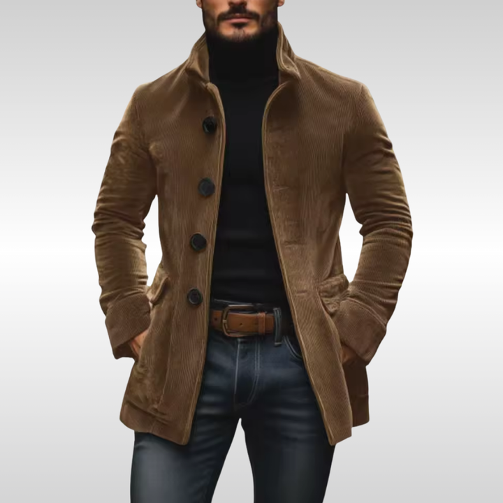 Hernan Slim-Fit Corduroy Jacket
