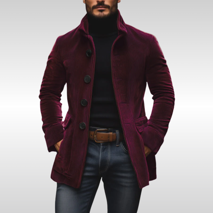 Hernan Slim-Fit Corduroy Jacket