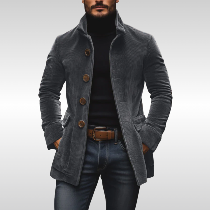 Hernan Slim-Fit Corduroy Jacket