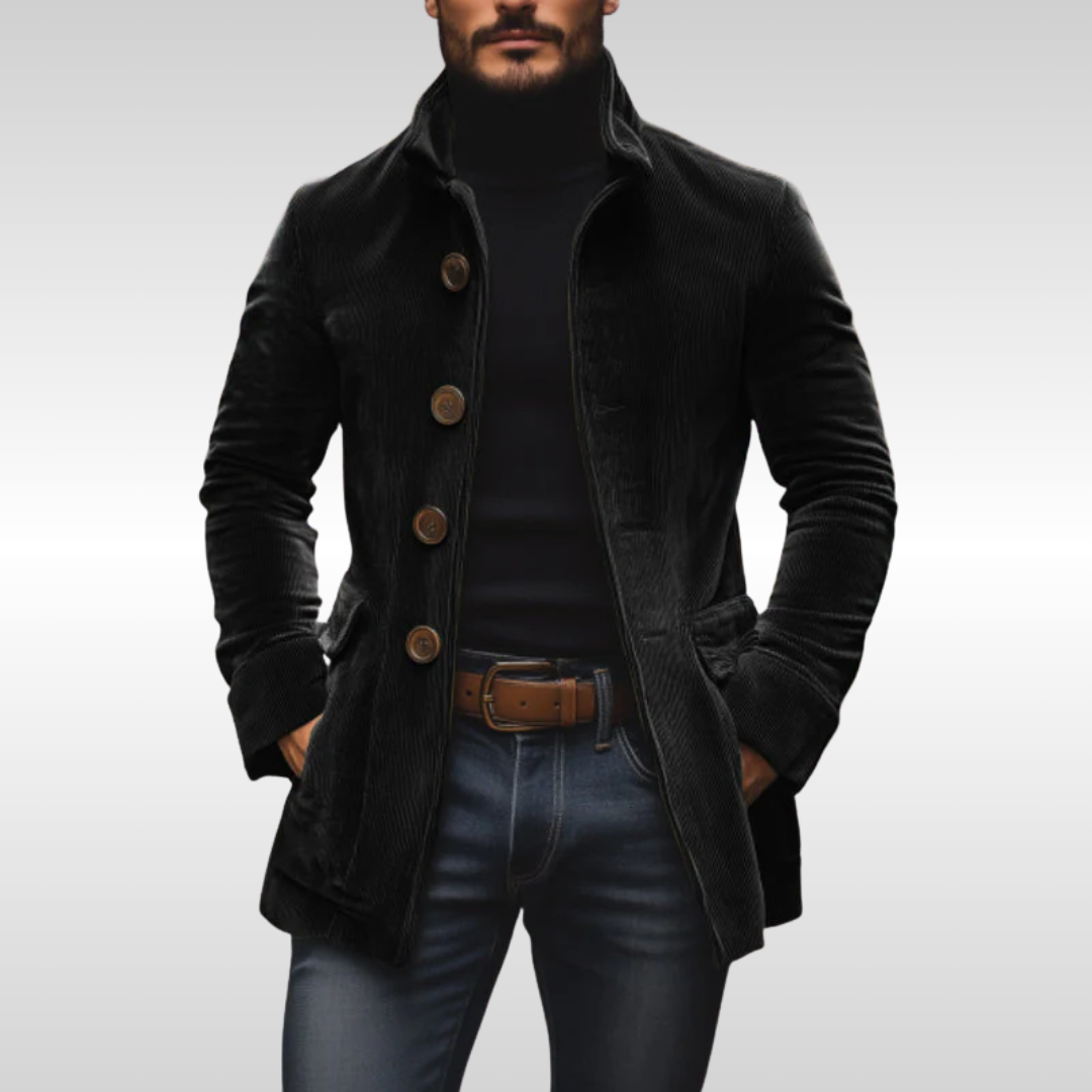 Hernan Slim-Fit Corduroy Jacket