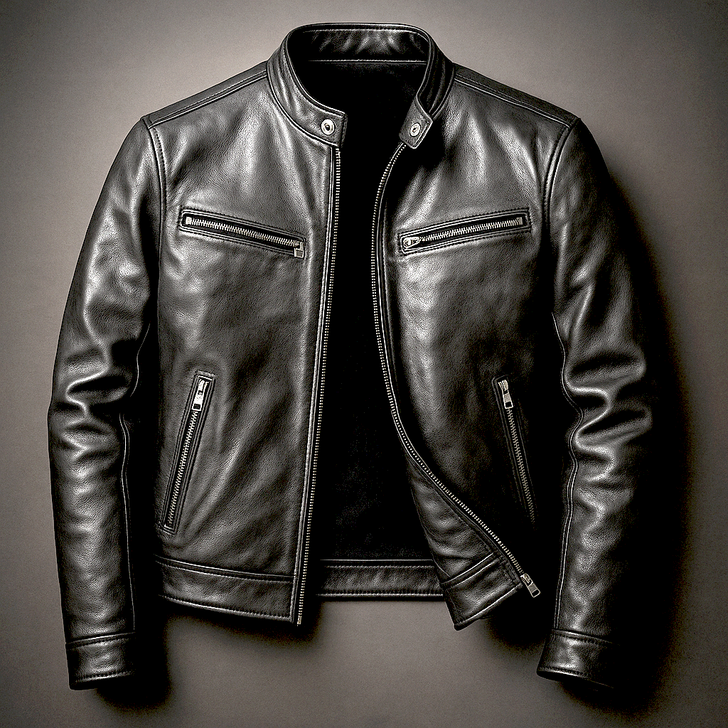 Guido Vintage Leather-Look Jacket