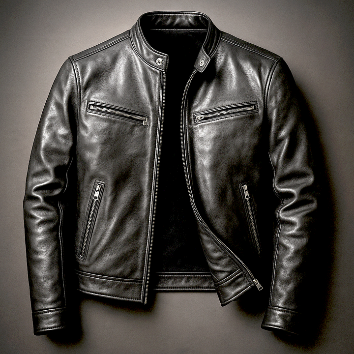 Guido Vintage Leather-Look Jacket