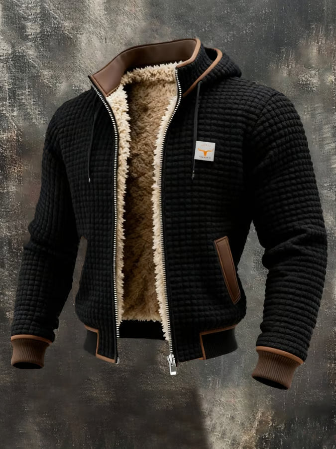 Hugo Sherpa-Lined Hooded Jacket