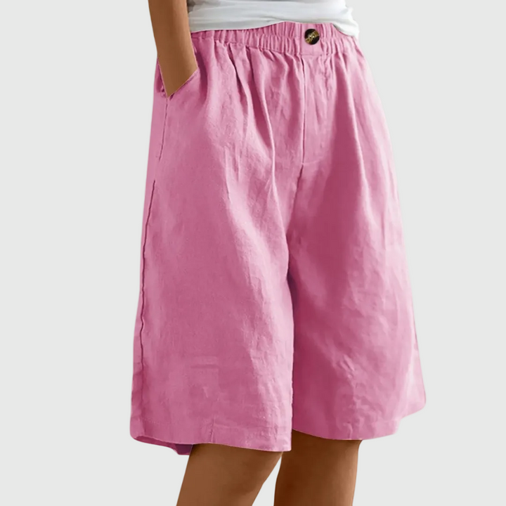 Madeleine Loose-fitting shorts with an elasticated waist