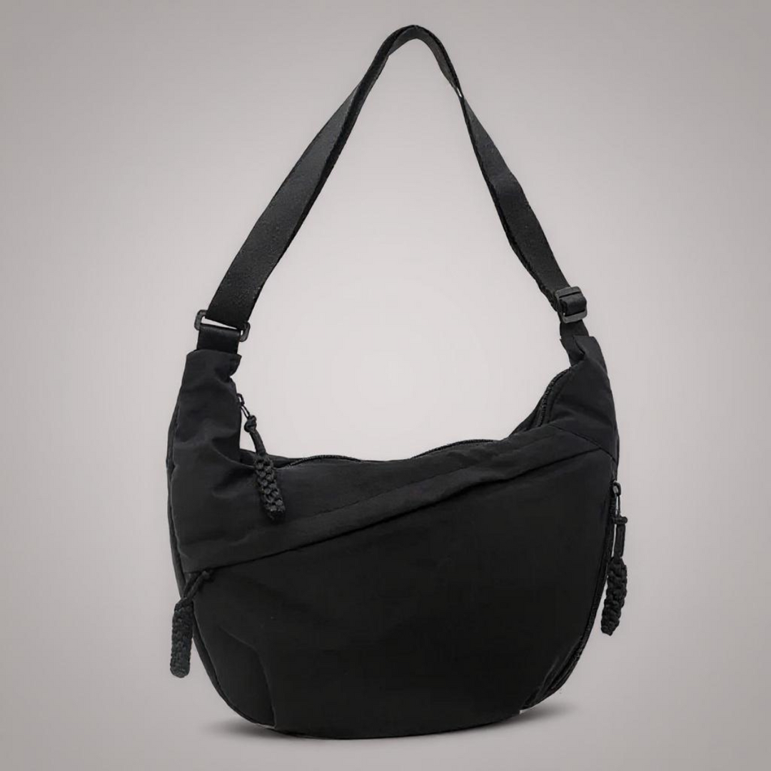 Aria Black Shoulder Bag
