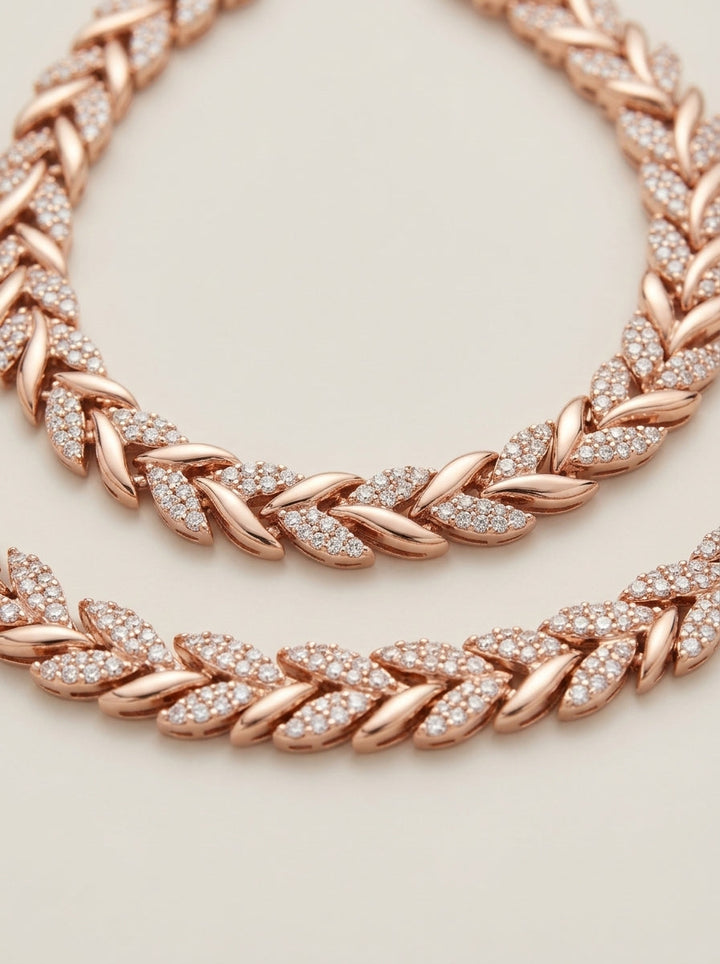 Maren Fish-Tail Necklace & Bracelet Set