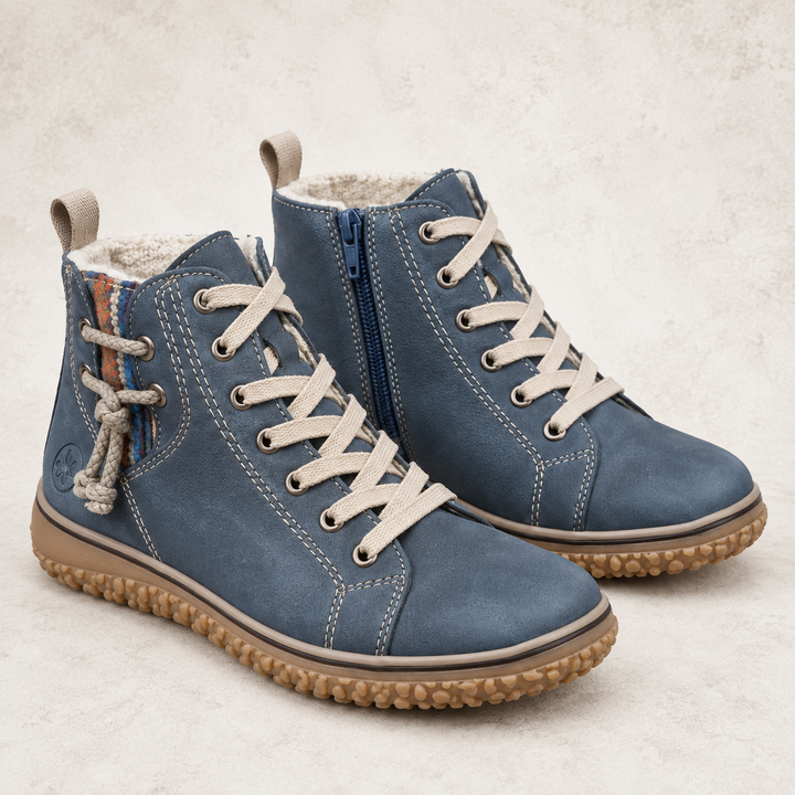 Ainsley Cosy Comfort Zip Ankle Boots