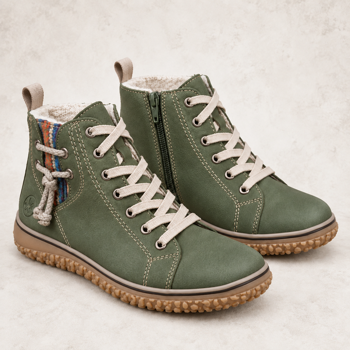 Ainsley Cosy Comfort Zip Ankle Boots