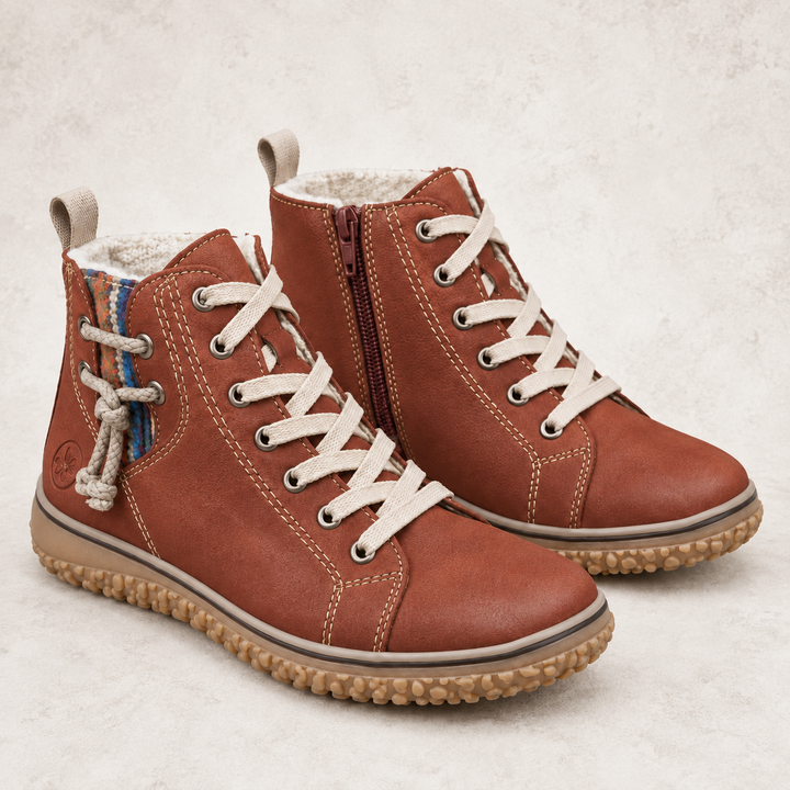 Ainsley Cosy Comfort Zip Ankle Boots
