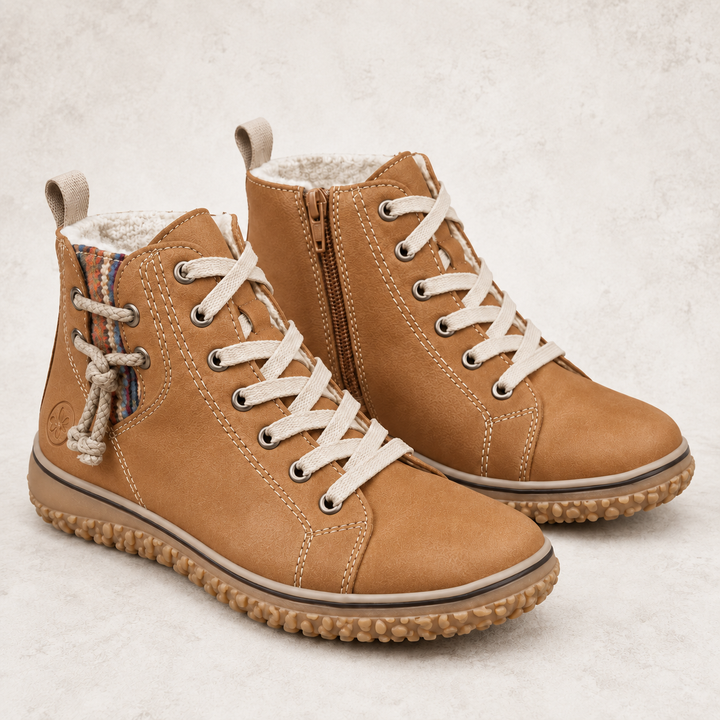 Ainsley Cosy Comfort Zip Ankle Boots