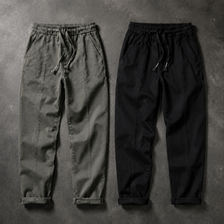 Reece Tapered Cotton Joggers