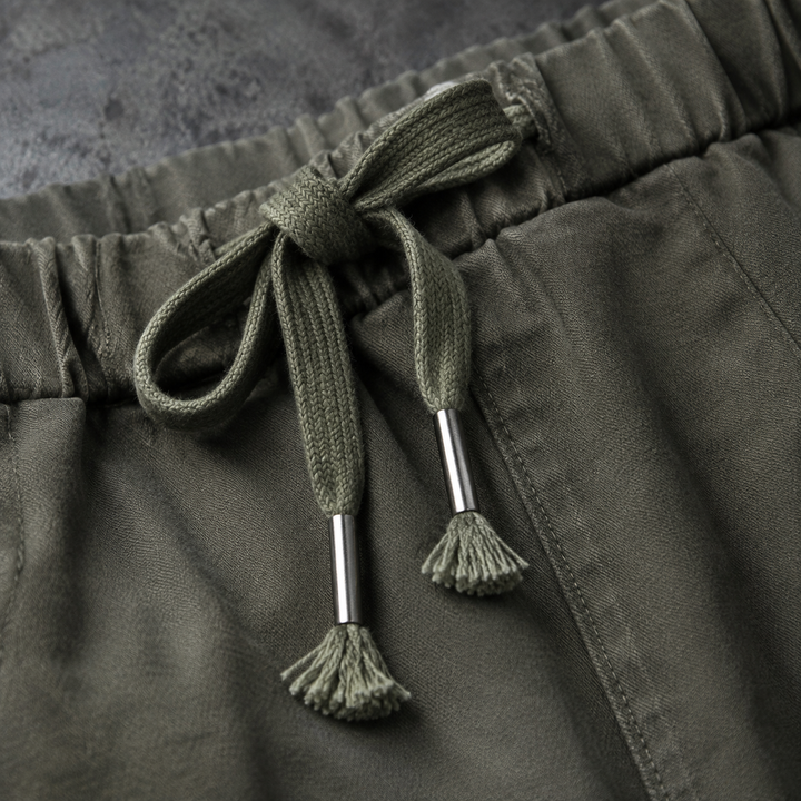 Reece Tapered Cotton Joggers