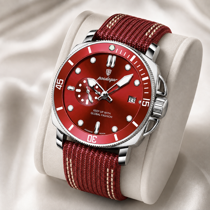Crimson Versatile Men's Watch