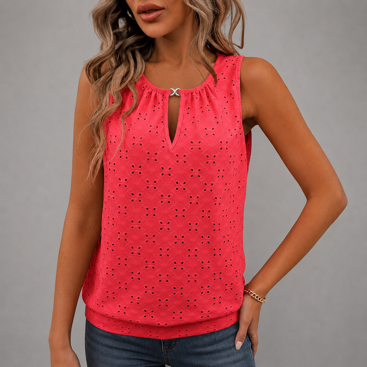 Noelle Eyelet Blouse