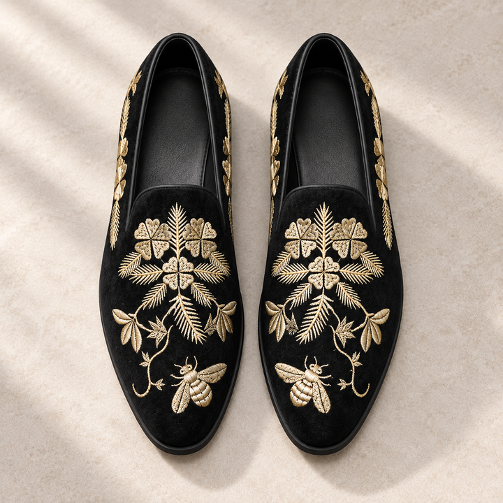 Alessandro Embroidered Men’s Loafers