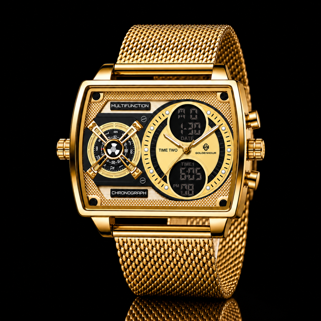Marksman Dual-Time Quartz Watch