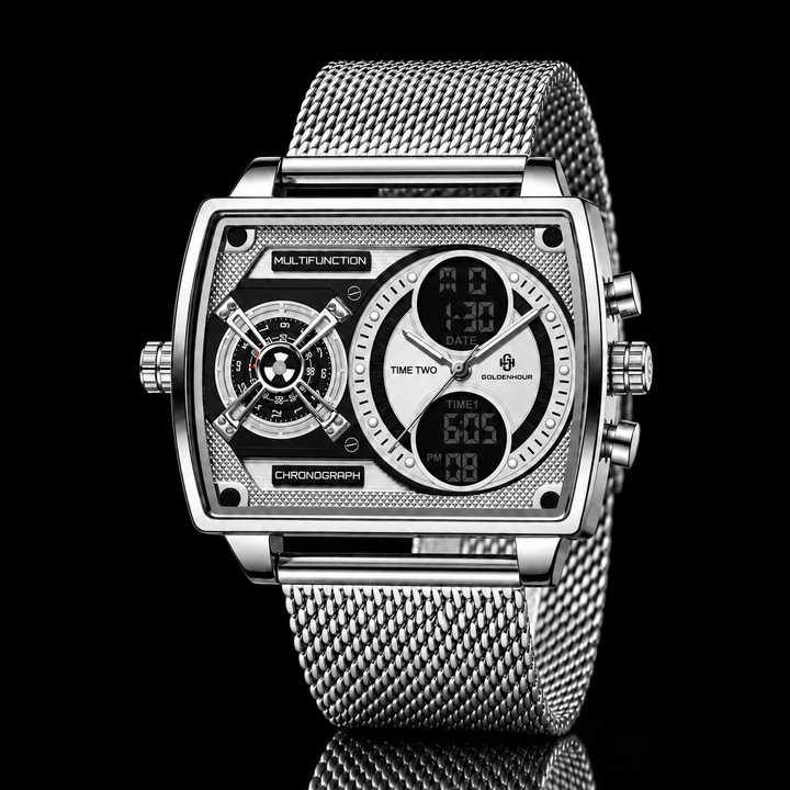 Marksman Dual-Time Quartz Watch