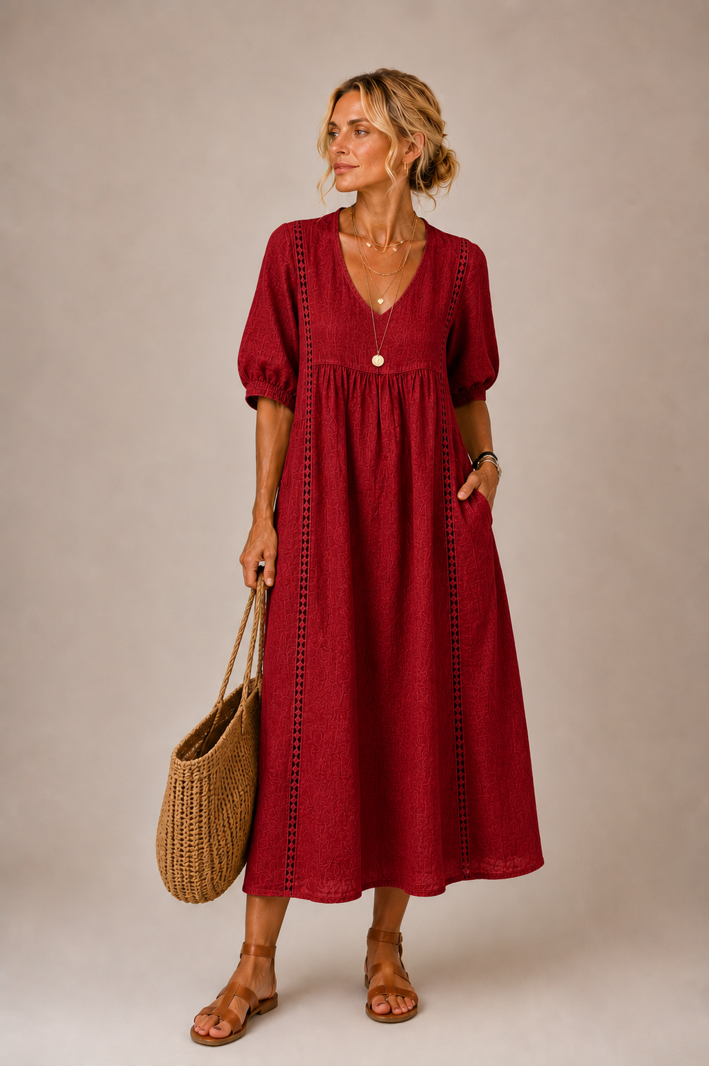 Sefi Summer Midi Dress