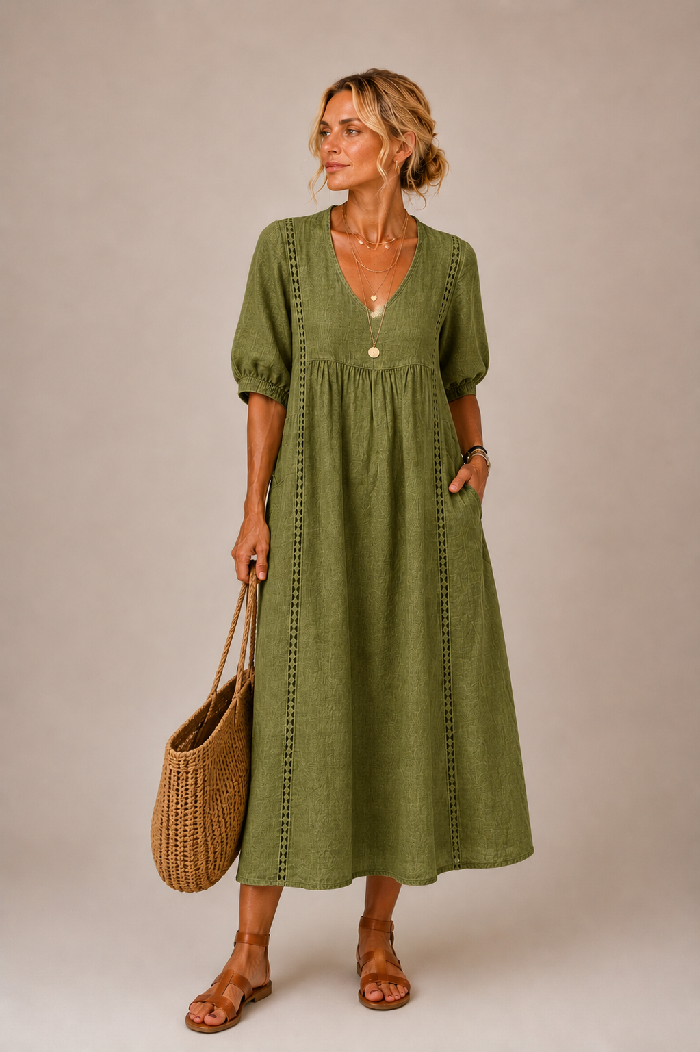 Sefi Summer Midi Dress
