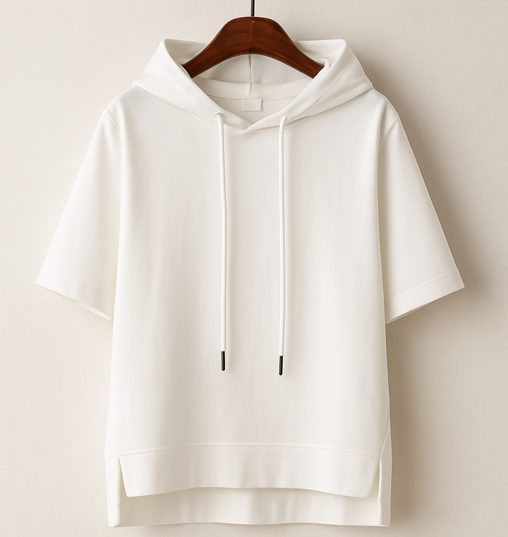 ALISON SHORT SLEEVE HOODIE