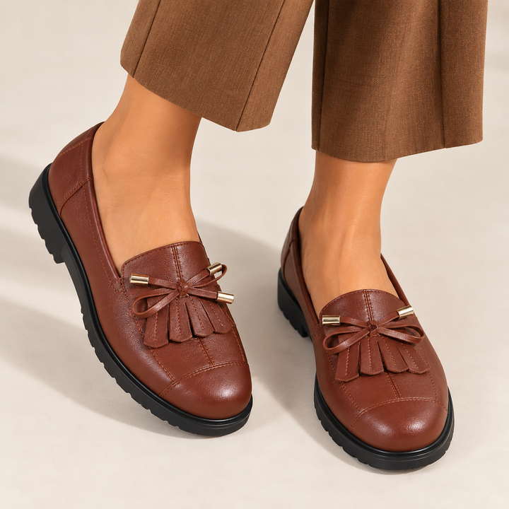 Fia Orthopaedic leather loafers