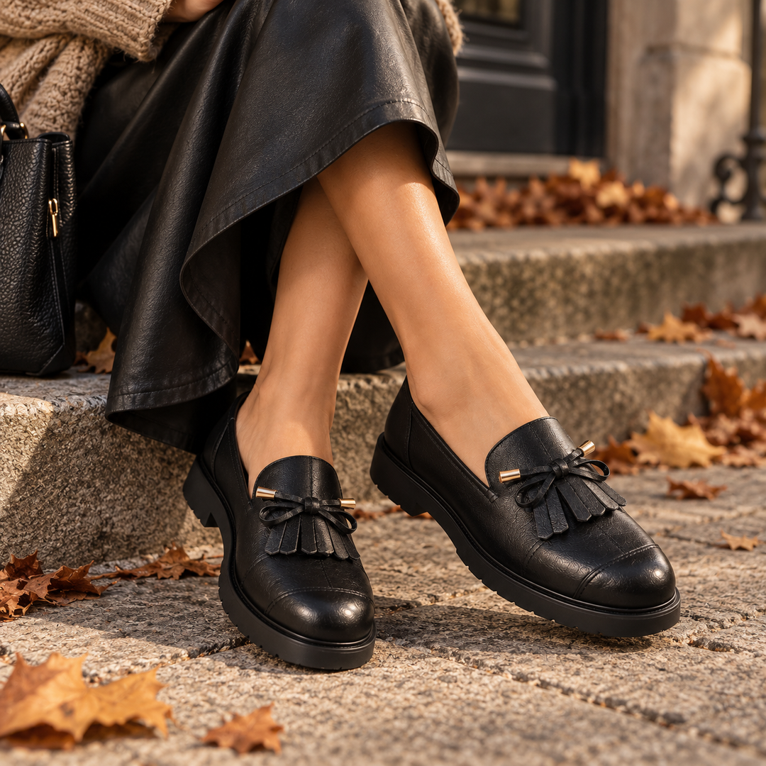 Fia Orthopaedic leather loafers
