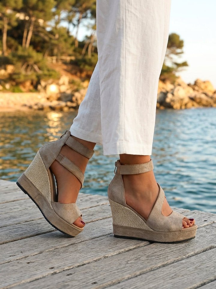 Monica Wedge sandals for summer