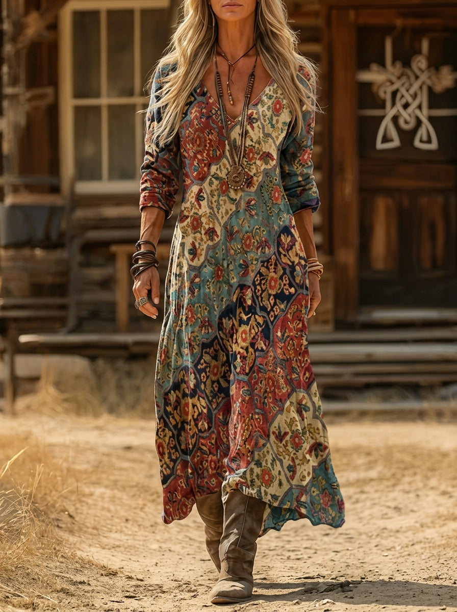 Lydia Tummy Flattering Maxi Dress