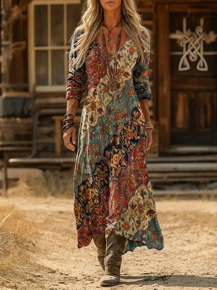 Lydia Tummy Flattering Maxi Dress