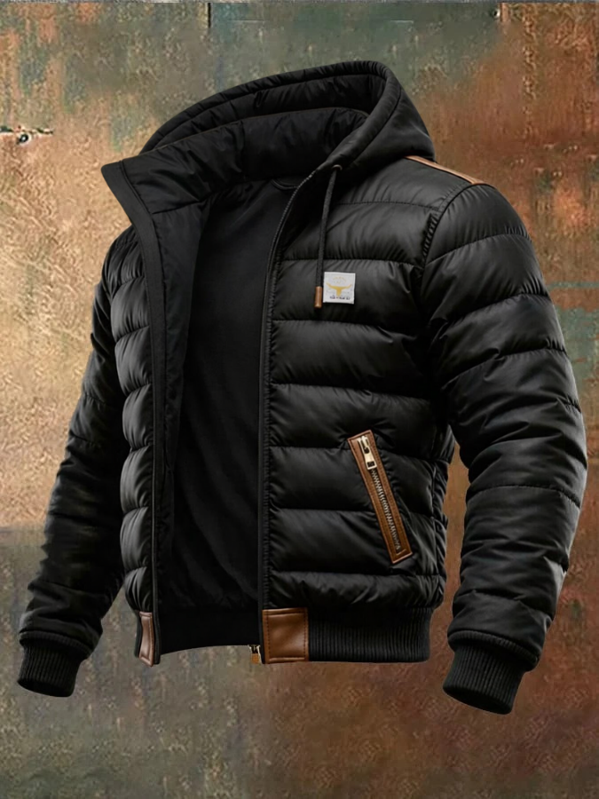 Unai Quilted Hooded Puffer Jacket