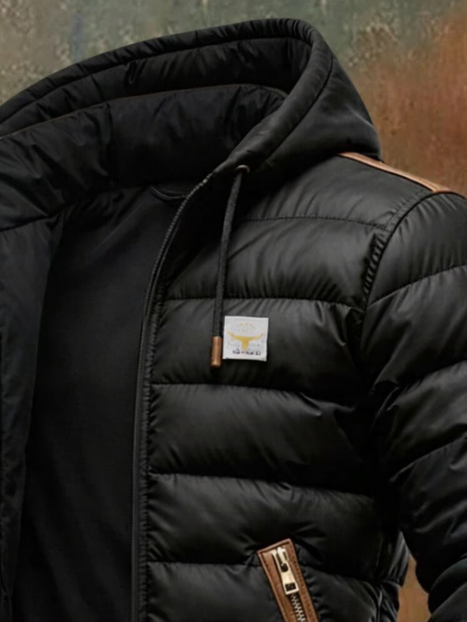 Unai Quilted Hooded Puffer Jacket