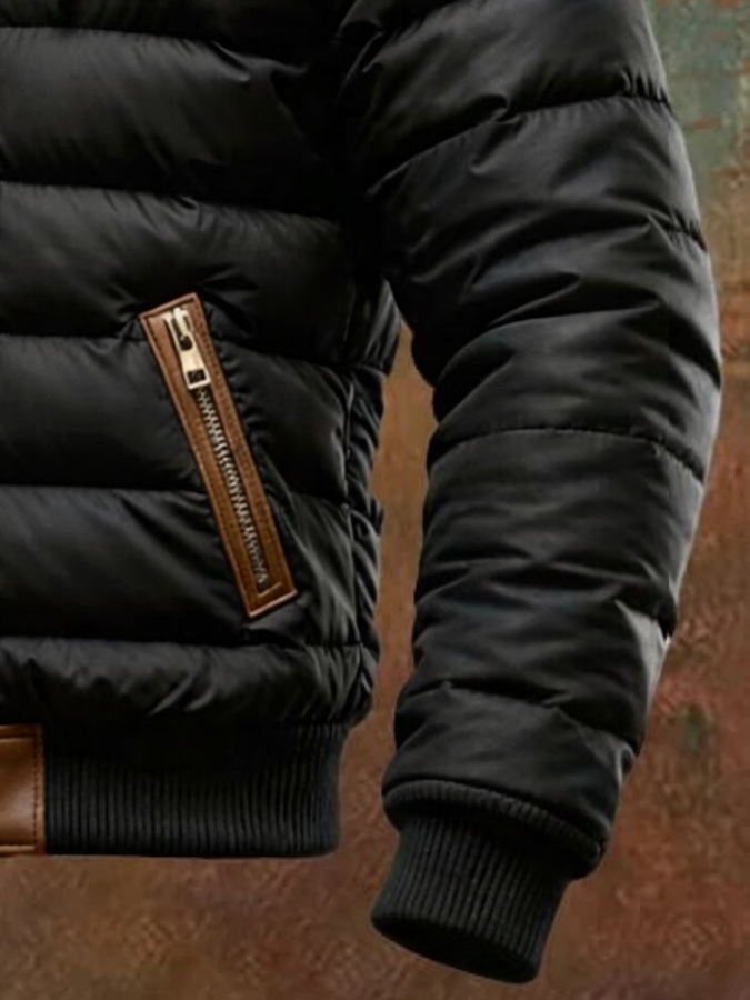 Unai Quilted Hooded Puffer Jacket
