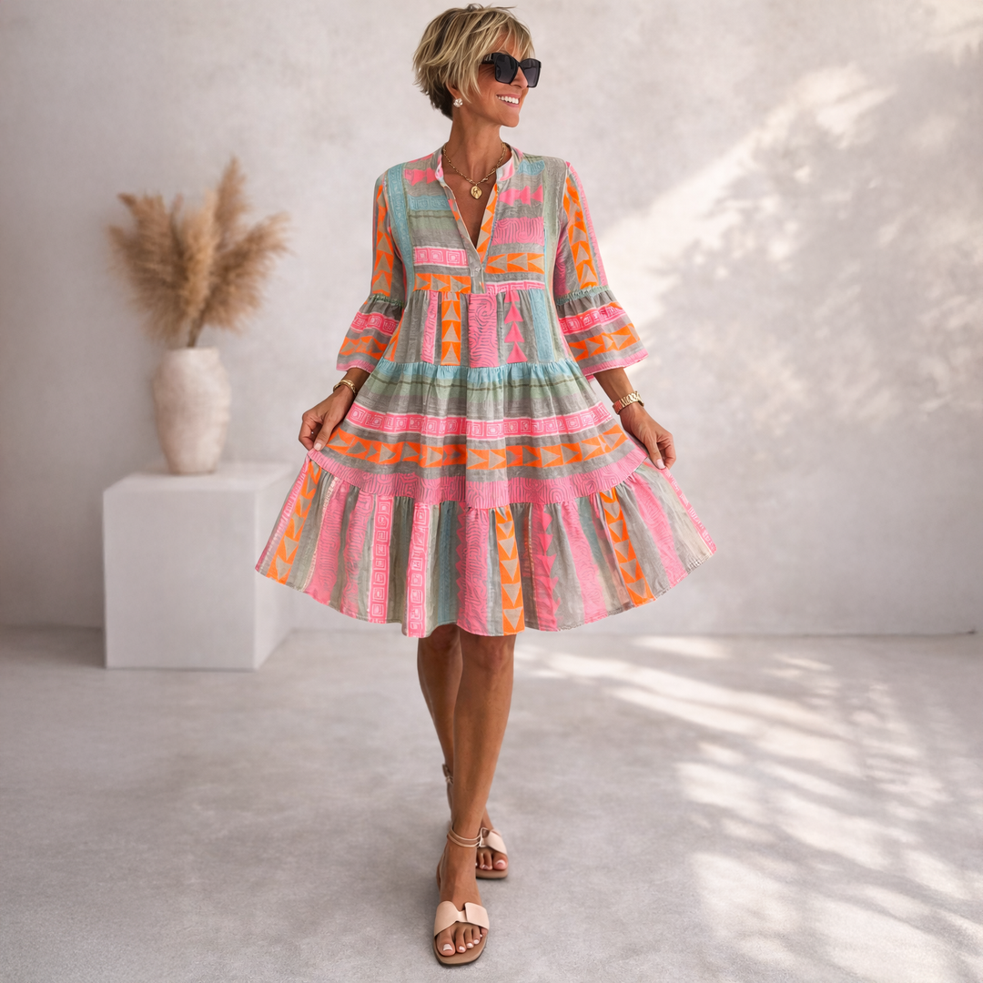 Lucia Flowing Midi Dress