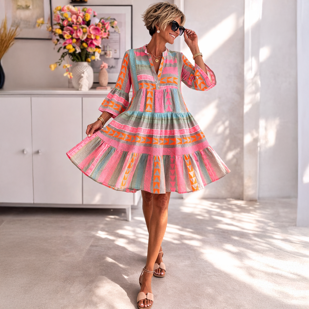Lucia Flowing Midi Dress