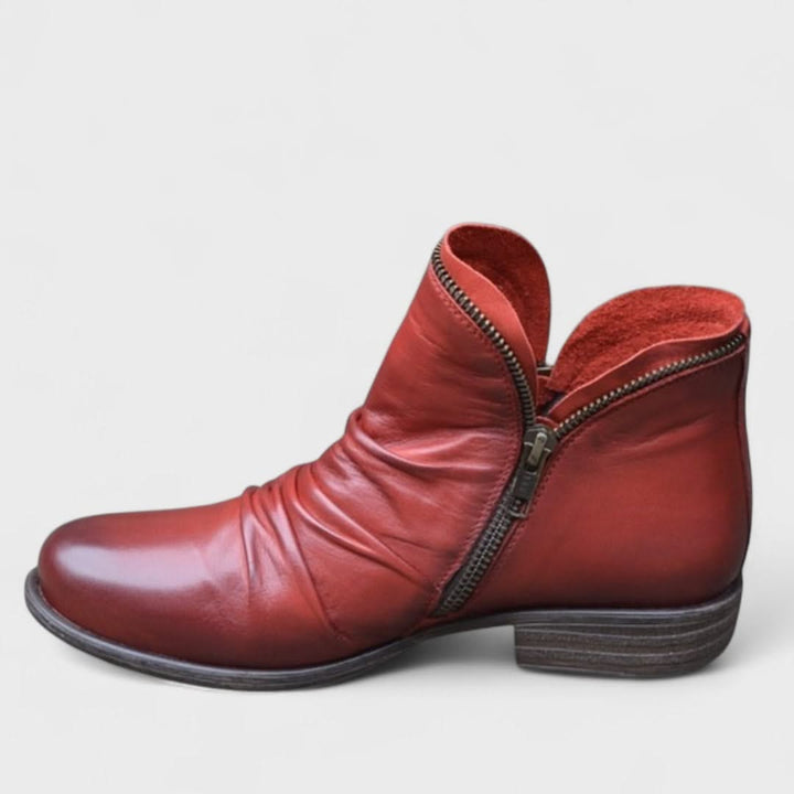 MELINDA LEATHER BOOTS