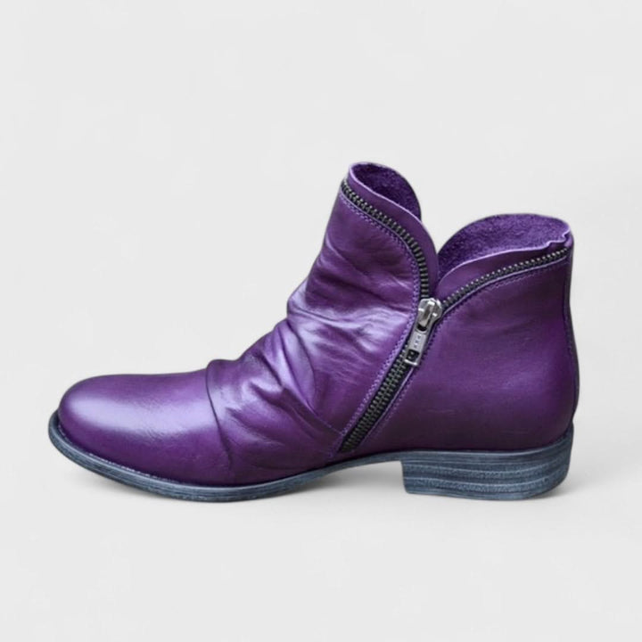 MELINDA LEATHER BOOTS