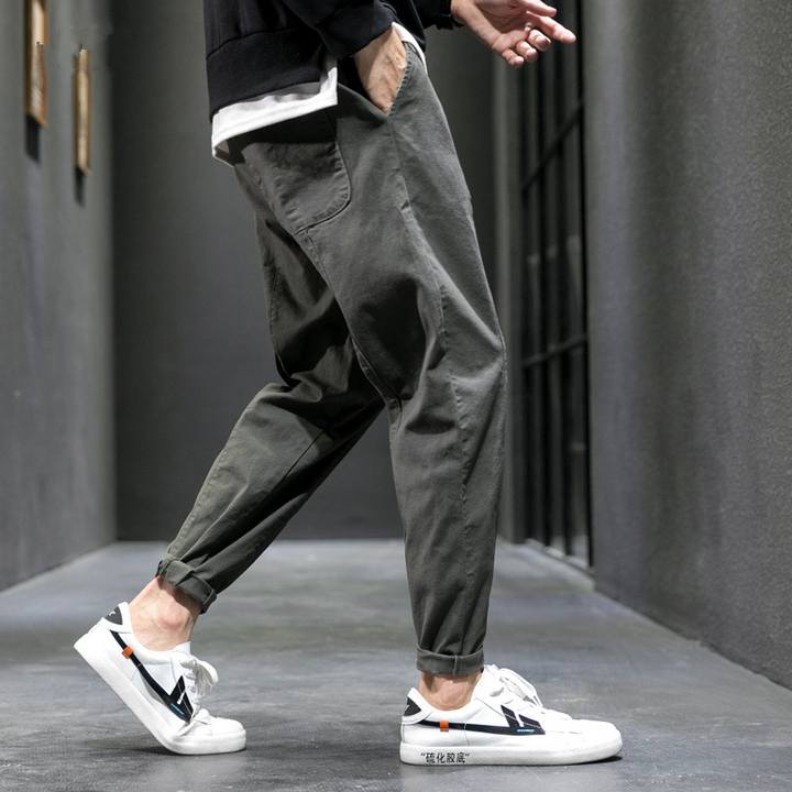 Reece Tapered Cotton Joggers