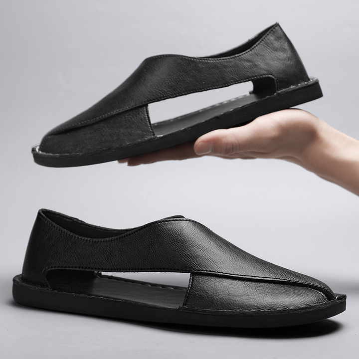 CASCADE LEATHER SANDALS