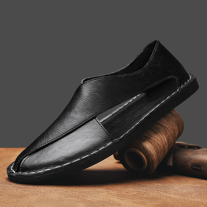 CASCADE LEATHER SANDALS