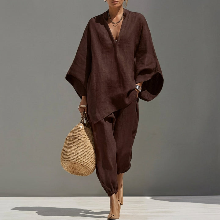 Marina | V-Neck Two-Piece Set