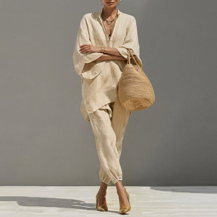 Marina | V-Neck Two-Piece Set