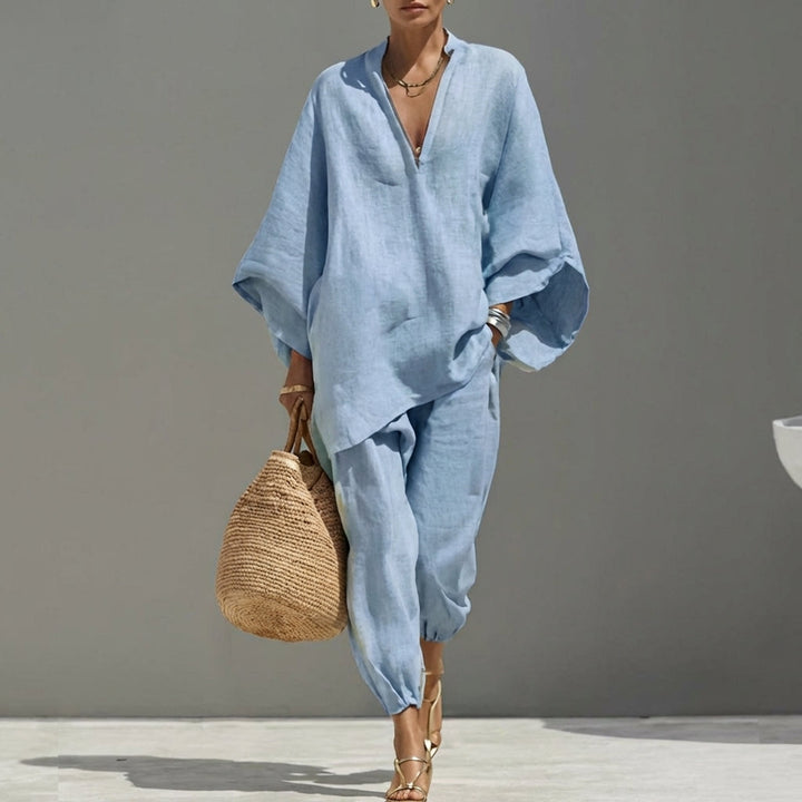 Marina | V-Neck Two-Piece Set