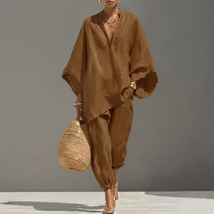 Marina | V-Neck Two-Piece Set