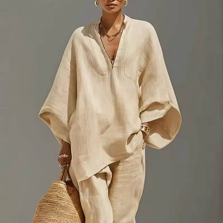 Marina | V-Neck Two-Piece Set