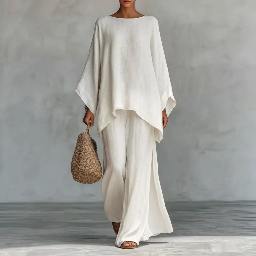 Cristina | Wide-Leg Two-Piece Set