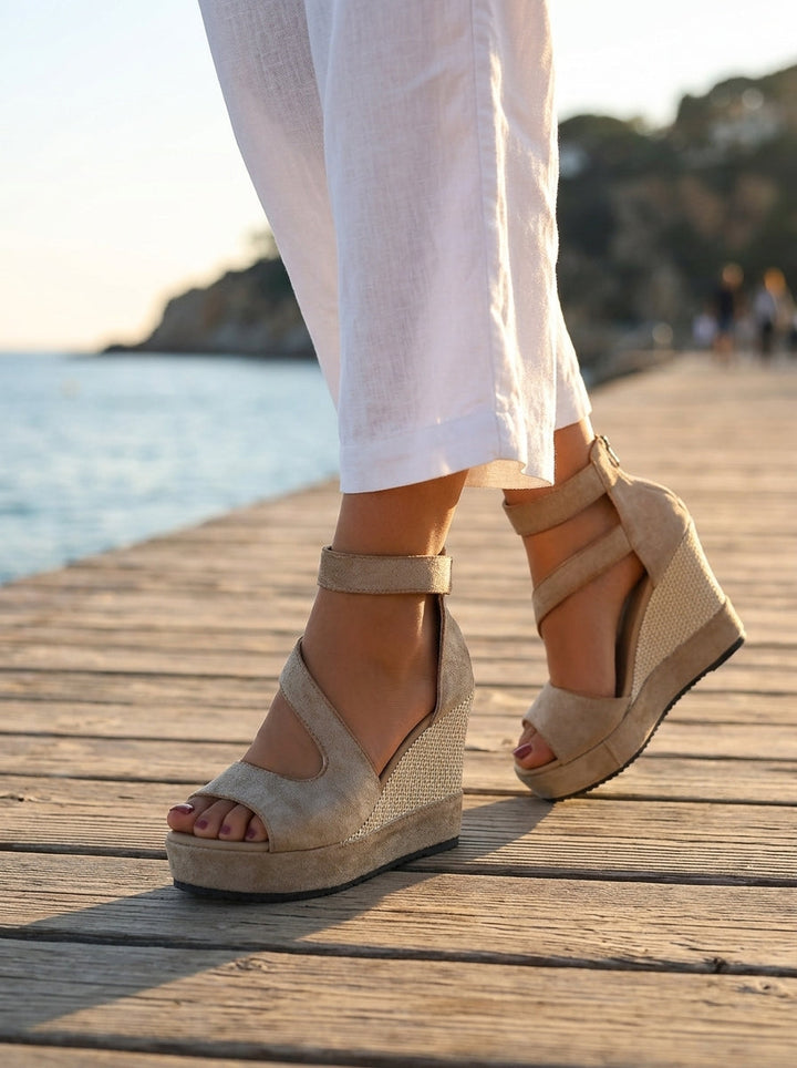 Monica Wedge sandals for summer