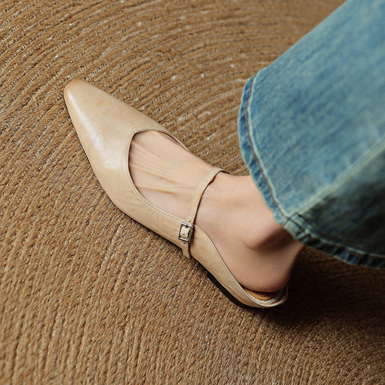 Genuine Leather Mules by Roseworth London
