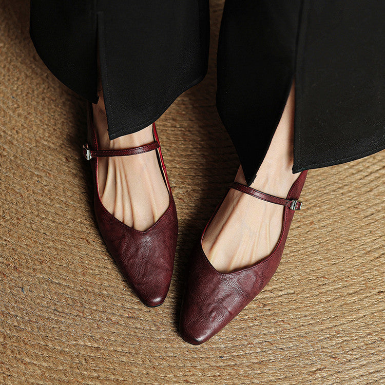 Genuine Leather Mules by Roseworth London