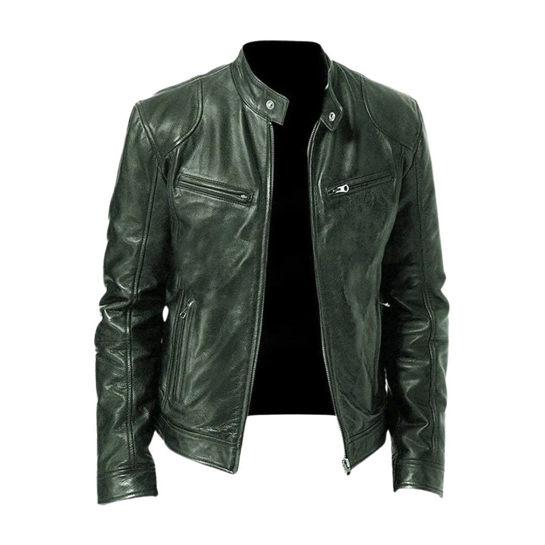 Roussel Paris Leather-Look Jacket