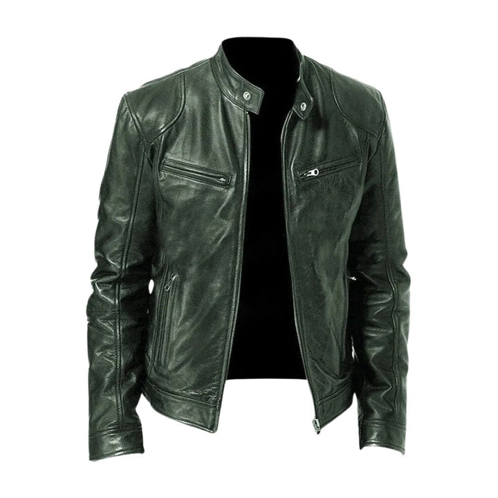 Roussel Paris Leather-Look Jacket